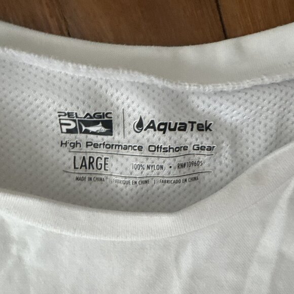 Pelagic Aquatek Men's Performance Offshore Gear Aqua Fishing Size L - Picture 3 of 6